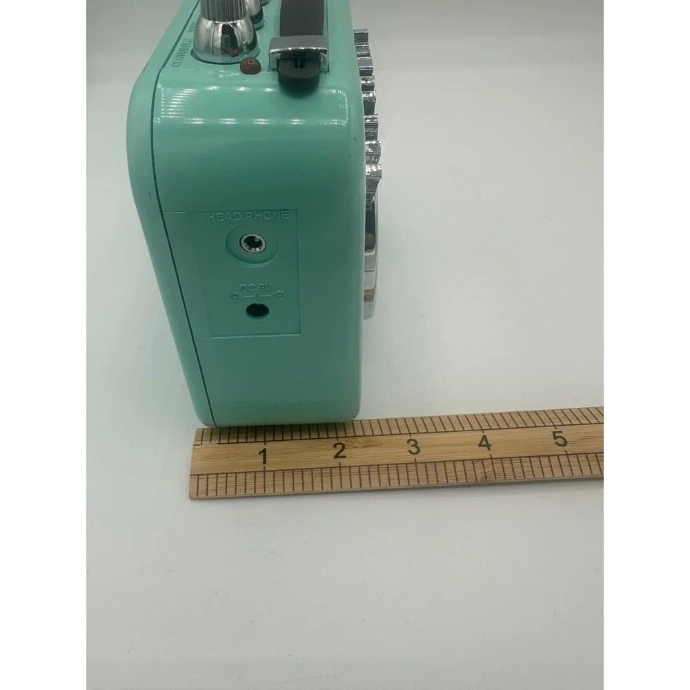 Danelectro Honeytone Mini Guitar Amp Teal N-10 Excellent Portable Practice Amp - Picture 7 of 8